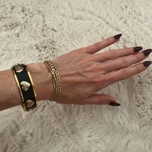 COACH Heart Bangle Bracelet